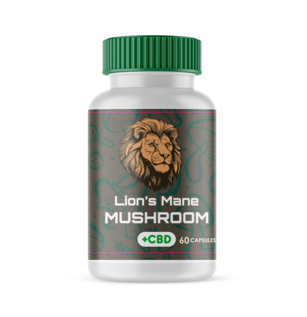Medlife Lions Mane and CBD 600mg - 60 Capsules