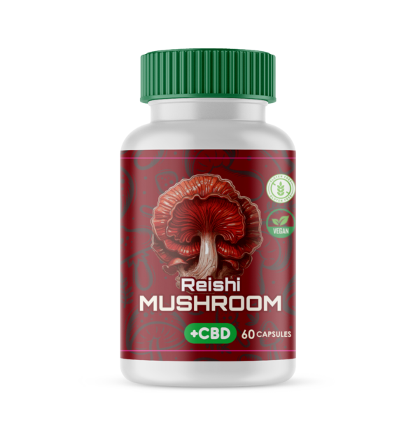 Medlife Reishi and CBD 600mg - 60 Capsules