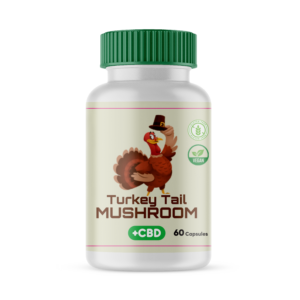 Medlife Turkey Tail and CBD 600mg - 60 Capsules