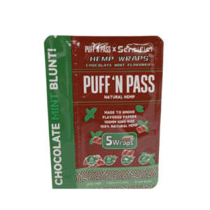 Puff n Pass Blunt Wrap Chocolate Mint 5s