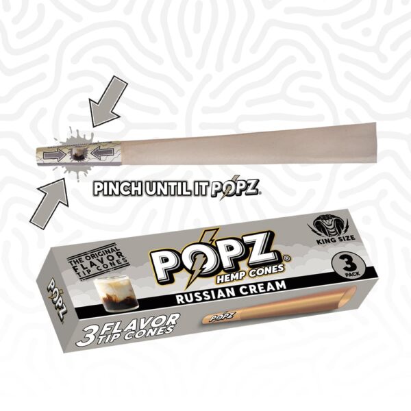 King Palm Popz Cones Kingsize - Assorted Flavours - Image 2