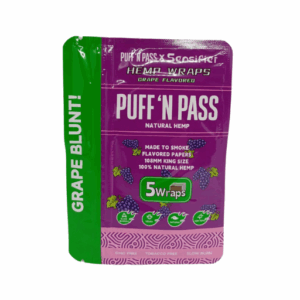 Puff n Pass Blunt Wrap Grape 5s
