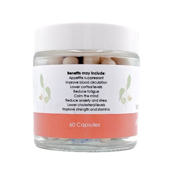 New Moon Botanicals Ashwagandha - 60 Capsules - Image 3