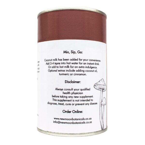 New Moon Botanicals Cordyceps Choc Latte - 150g - Image 4