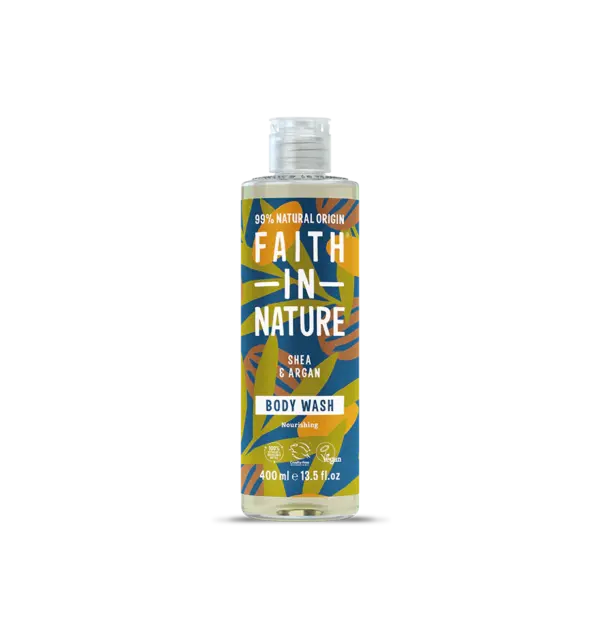 FIN Body Wash Shea  amp  Argan 400ml