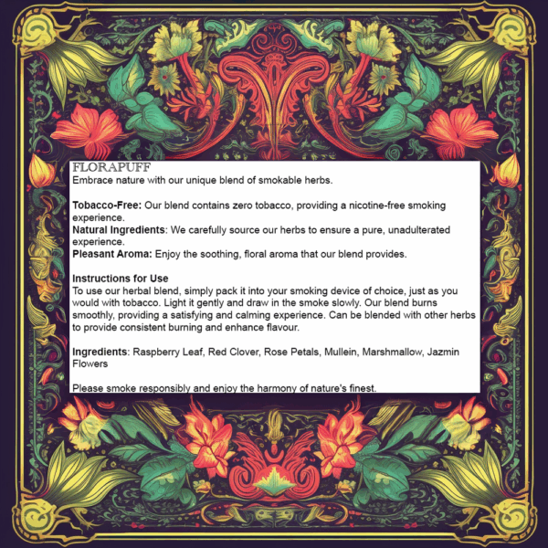 Florapuff Imaidoscope Herbal Smoke Blend - 10g - Image 3