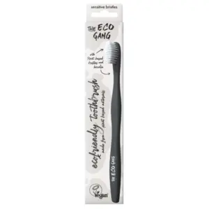 The Eco Gang Toothbrush Sensitive Plant-Based White