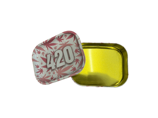 RYO Metal Stash Box with Tray 18x14x4.5cm - Image 2