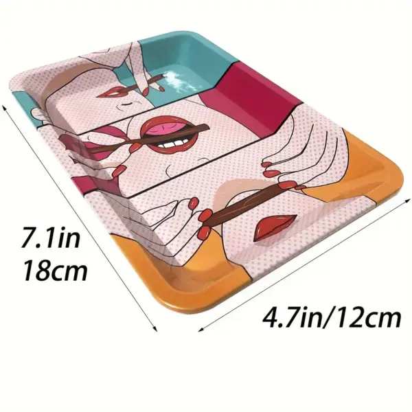 Tray Creative Pattern Lick the Zol 18x12cm - Image 2