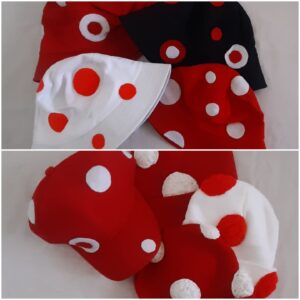 Mushroom Cap Peak Up-cycled