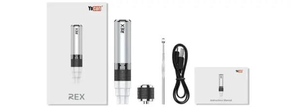 Yocan Rex Enail Vaporiser Silver - Image 3