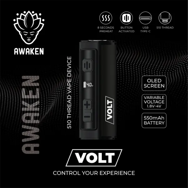 Awaken Volt 510 Thread Vape Device