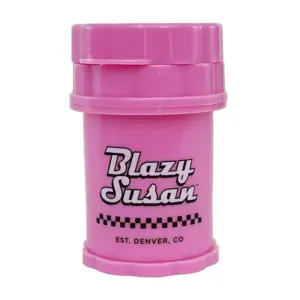 Blazy Susan HerbSaver Grinder Large Pink