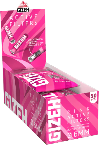 Gizeh Active Filters Pink 6mm  50 - Image 3