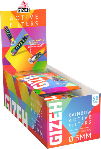Gizeh Active Filters Rainbow 6mm  50 - Image 3