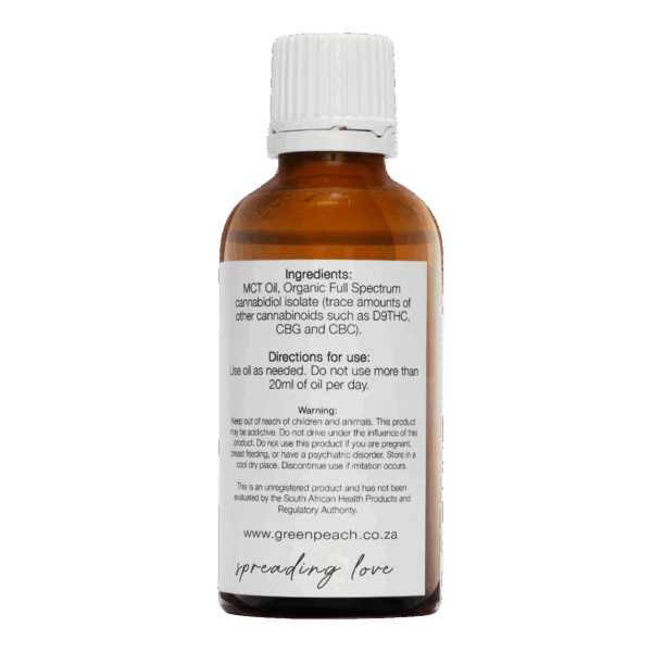 Green Peach Essensual CBD Oil 100mg - Image 2