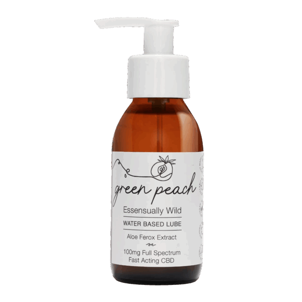 Green Peach Essensually Wild CBD Water Based Lube 50ml