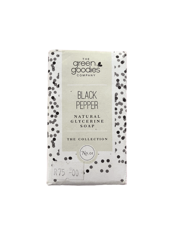 Green Goodies Soap Black Pepper