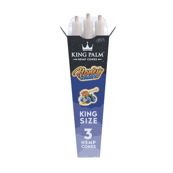 King Palm Hemp Cones Kingsize Honey Berry  3 - Image 2