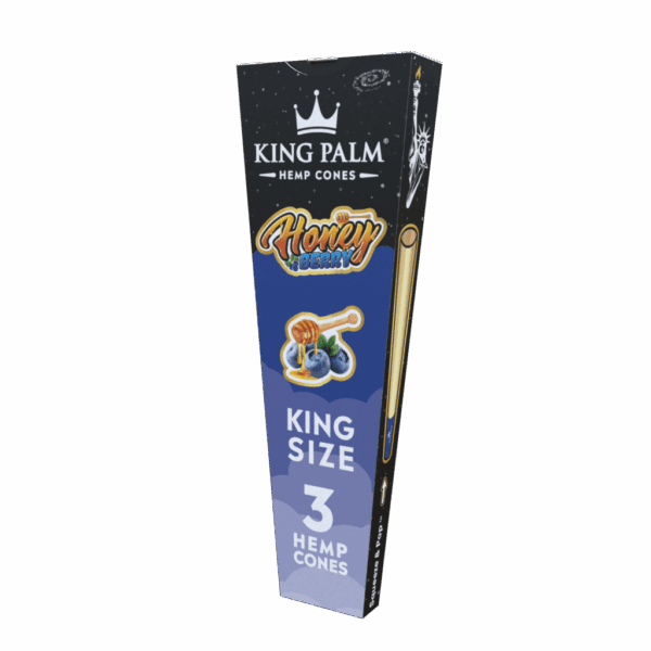 King Palm Hemp Cones Kingsize Honey Berry  3