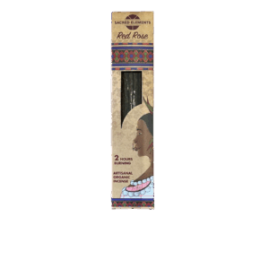 Incense Sacred Elements Artisanal Organic Red Rose