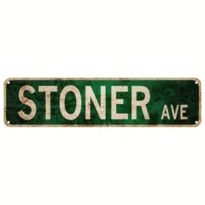 Street Sign Stoner Ave 10x40cm