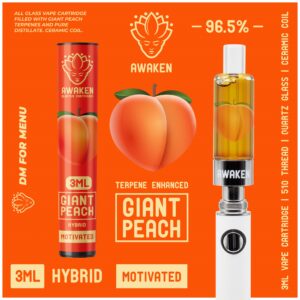 Awaken Blaster Cart Giant Peach (h) 3ml