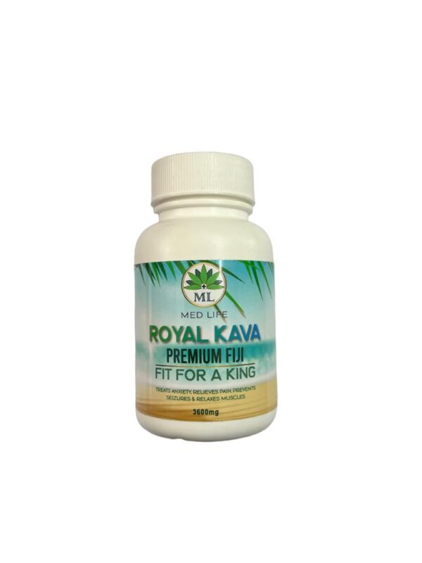 Medlife Royal Kava Capsules 60x60mg Capsules