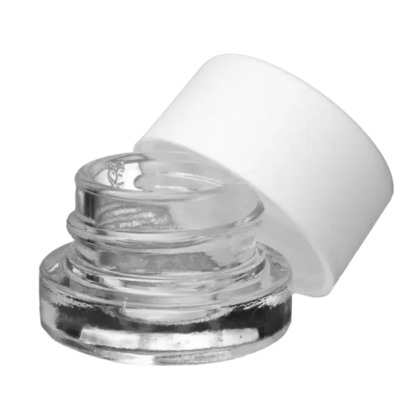 Concentrate Jar Glass Square (Child Resistant Lid) 3.4x2.8 1g - Image 3