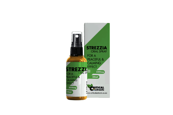 Critical Extracts Strezzia CBD Oral Spray 600mg - 30ml