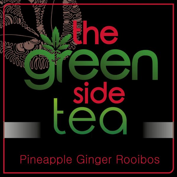 The Green Side Tea Pineapple Ginger Rooibos 135g Jar
