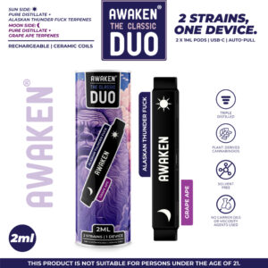 Awaken Duo The Classic (Alaskan Thunderfuck and Grape Ape) 1ml + 1ml
