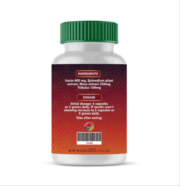 Medlife Horny Goat Weed 60 Capsules - Image 2