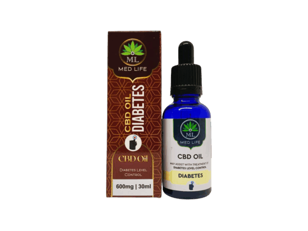 Medlife CBD Oil 600mg Diabetes 30ml