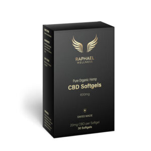 Raphael CBD Capsules 600mg 20mg 30