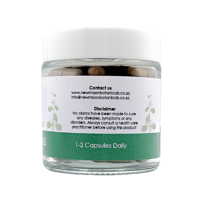 New Moon Botanicals Bacopa - 60 Capsules - Image 2