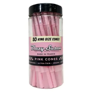 Blazy Susan Pink Cones King Size Jar of 50 s