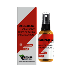 Critical Extracts Cannaflam CBD Oral Spray 600mg - 30ml