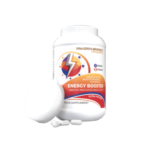 Raw Earth Organics Energy Booster 500mg - 90 Capsules
