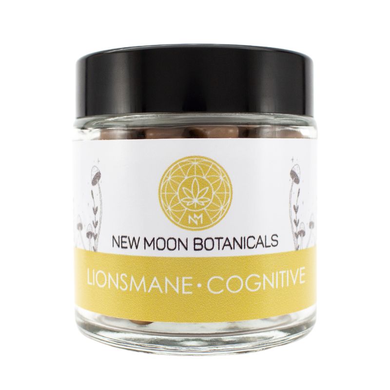 New Moon Botanicals Lions Mane - 60 Capsules