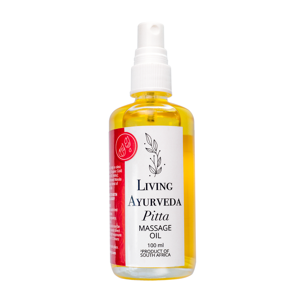 Living Ayurveda Pitta Massage Oil 100ml