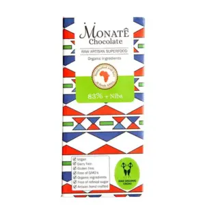 Monate Bar 83    Nibs 54g