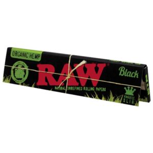 RAW Paper ORGANIC Black King Size  32