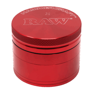 Grinder RAW X 4 Pc Hammercraft Alu Red 60mm