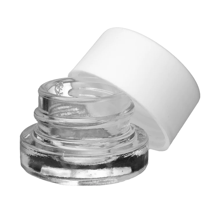 Concentrate Jar Glass Square (Child Resistant Lid) 3.4x2.8 1g - Image 3