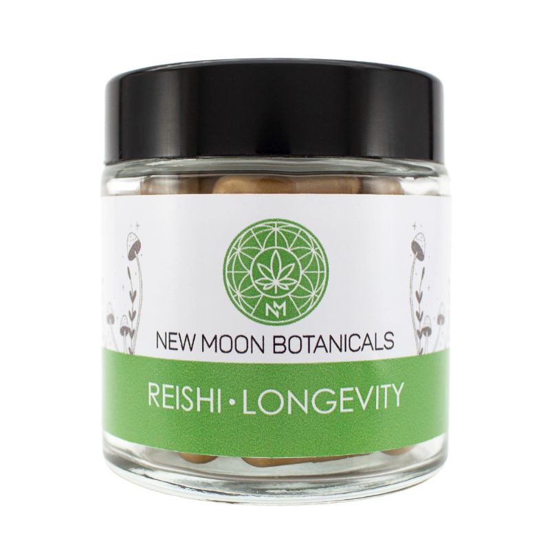 New Moon Botanicals Reishi - 60 Capsules