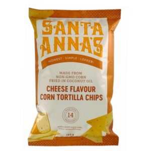 Santa Anna s Organic Corn Chips Cheese 185g