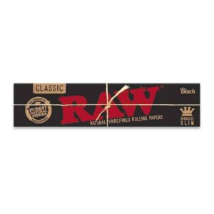 RAW Paper CLASSIC BLACK King Size  32