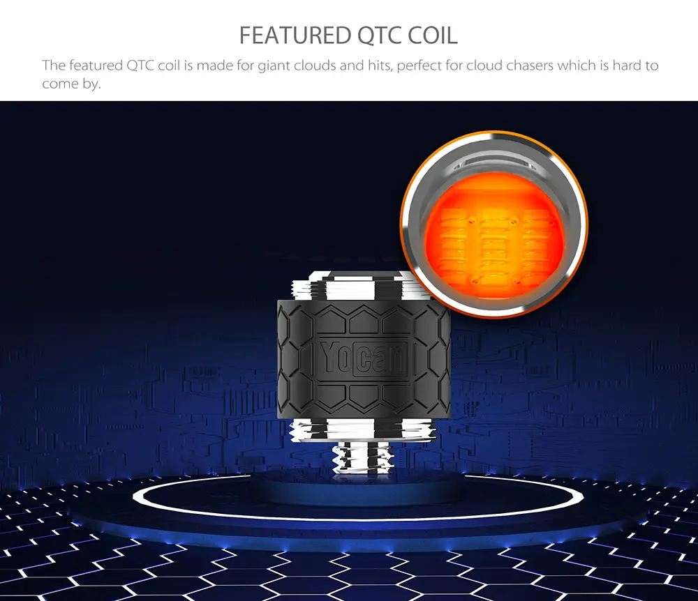 Yocan Rex Enail Vaporiser Black - Image 4