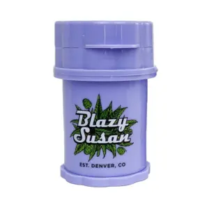 Blazy Susan HerbSaver Grinder Large Blue